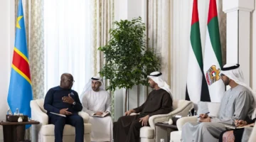 قمة ثنائية.. رئيس الدولة يبحث تعزيز العلاقات مع نظيره بجمهورية الكونغو الديمقراطية